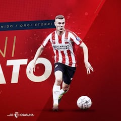 Oficial: Lato cedido a Osasuna hasta final de temporada