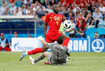 Aunque el líder de goleo individual es el inglés, Harry Kane (con cinco goles), lo que hace Lukaku (cuatro goles) sobre la cancha es espectacular: una combinación de potencia y calidad técnica envidiable para cualquier delantero en el mundo.