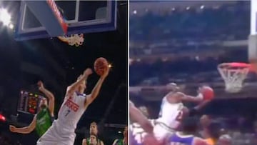 ¡Futura leyenda! Doncic calcó la mítica canasta de Jordan