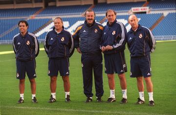 Temporada 1999-2000. El 17 de noviembre, tras la destitución de Toshack, Vicente del Bosque es el nuevo técnico del Real Madrid.