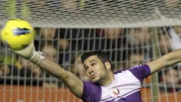 Andrés Fernández, portero del Osasuna.
