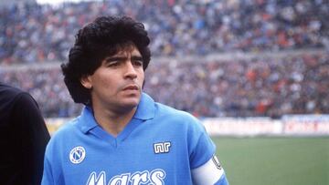 Maradona with bSSC Napoli