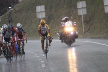La séptima etapa de la Vuelta Colombia tuvo un recorrido de 156 kilómetros entre Armenia y Riosucio; tres premios de montaña de tercera categoría y uno de segunda.