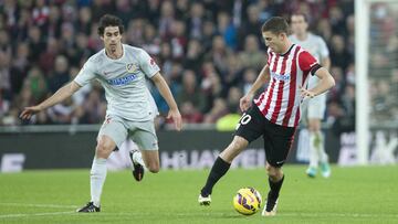 Tiago, en un partido ante el Athletic de Bilbao.