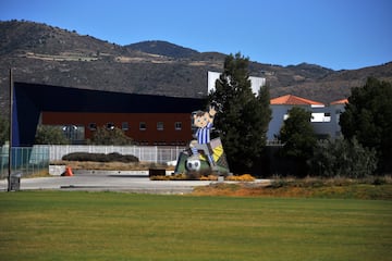 Vista en la Universidad del Ftbol y Ciencias del Deporte (UFD) del club de ftbol Pachuca. 