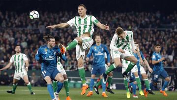 Joaquín, durante el Betis-Real Madrid.