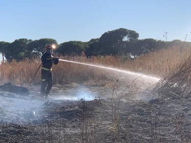 Arden los terrenos donde se construirá la nueva ciudad deportiva del Real Valladolid