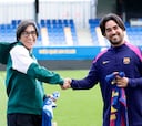 Barcelona y Espanyol hacen historia con un sencillo gesto