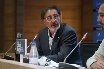 Loren durante la rueda de prensa.