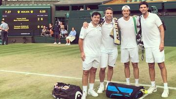 Fernando González sufre una nueva caída en Wimbledon