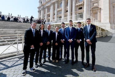 Encuentro del Real Oviedo con el Papa León XIV por su Centenario
