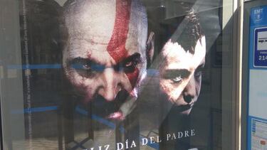 God of War protagoniza el Día del Padre en calles de España