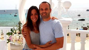 Andr&eacute;s Iniesta y su mujer Anna Ortiz esperan su tercer hijo