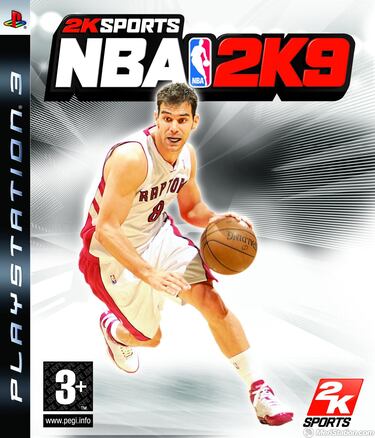 Duelo entre Gasol y Calderón en las portadas de NBA Live 09 y NBA 2K9