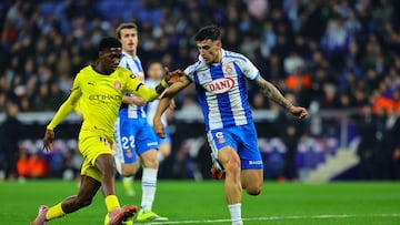 Rubén Sánchez con el Espanyol.