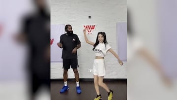 Harden is making headlines again, but this time for a different reason. Watch him try to keep up with his dance host in China in this viral video.