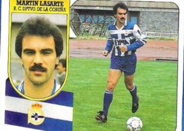 Entre 1989 y 1992 Martín Lasarte jugó en Deportivo La Coruña.