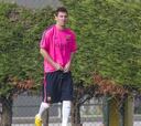 Messi se entrenó en solitario una hora en la Ciudad Deportiva