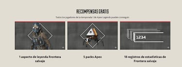 Apex Legends Temporada 1: novedades, recompensas y precio del pase de batalla