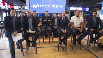 Presentaci&oacute;n de la programanci&oacute;n de NBA en Movistar+ en el Caf&eacute; NBA de Barcelona.