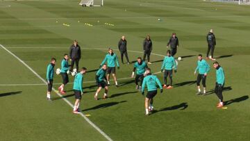 El Real Madrid prepara la visita del Alavés