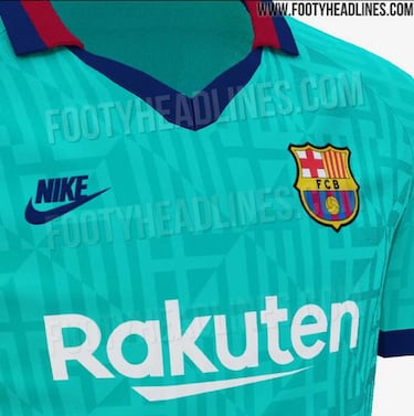 Filtran el dise?o de la tercera equipacin del Barcelona