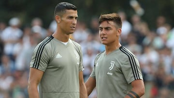 Cristiano Ronaldo and Paulo Dybala. 