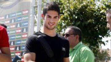 Isco tiene molestias.