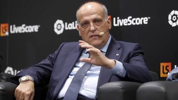 Javier Tebas, presidente de LaLiga.