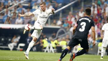 Kroos, en el Real Madrid-Leganés.
