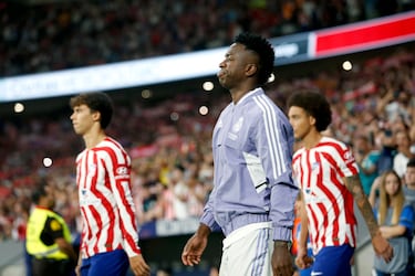 Condenados los ultras que colgaron un mu?eco de Vinicius en un puente