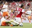 El Arsenal consigue su primera victoria arrollando (6-0) al Blackpool