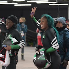Nigeria debutó en los Juegos de Invierno en bobsleigh