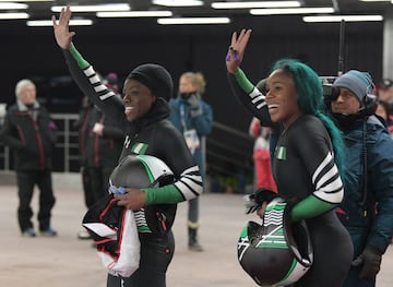 Nigeria debutó en los Juegos de Invierno en bobsleigh