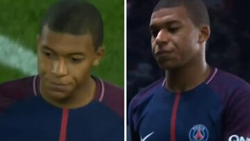 ¿Otro lío para Emery y el PSG?: así reaccionó Mbappé en el cambio