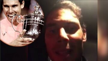 Rafa Nadal tras ganar el US Open: "Sin vosotros no sería tan especial"