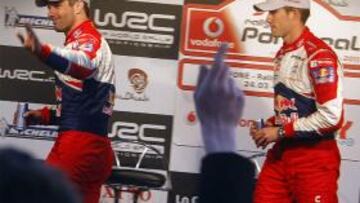 Victoria de Ogier y liderato para Loeb