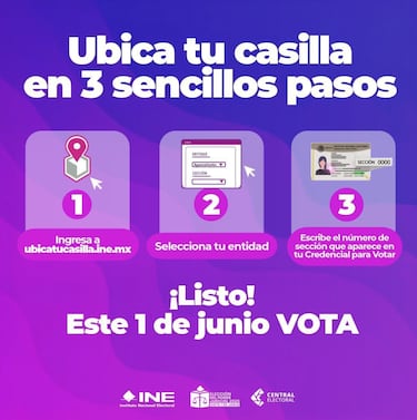 Cómo ubicar tu casilla para votar en las elecciones locales de Veracruz este 1 de junio del 2025