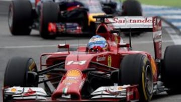 Fernando Alonso es de los que nunca se rinde.