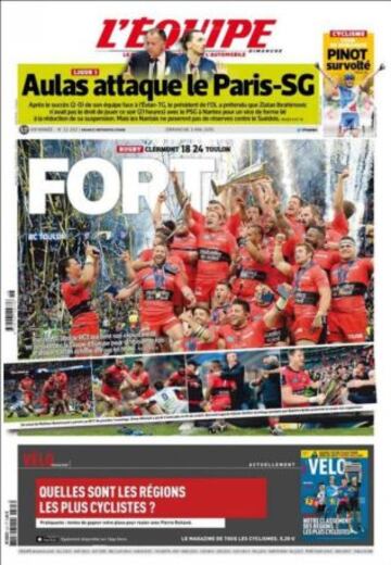 Portadas de la prensa deportiva