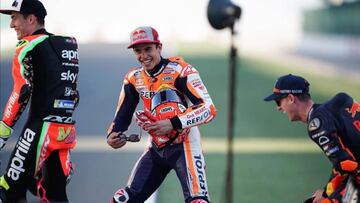 "Márquez es un extraterrestre, pero con mi Vespa no ganaría el Mundial"