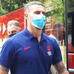 Hermoso, ya en Madrid tras una "obstrucción intestinal" aguda