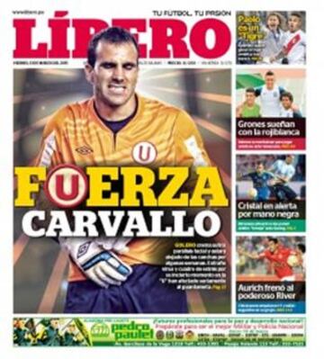 Portadas de la prensa deportiva