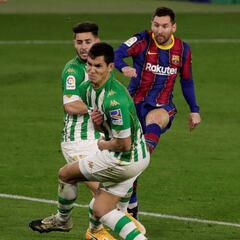 Tras 'sufrir' a Messi, el bético Mandi avisa al PSG: "Decide Lio"