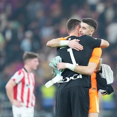 Joan García y Unai, como Iker y De Gea