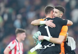 Joan García y Unai, como Iker y De Gea