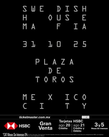 Estos son los precios de Swedish House Mafia en la Plaza de Toros La México