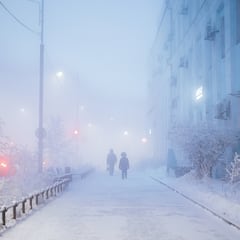 Los lugares poblados más fríos del planeta
