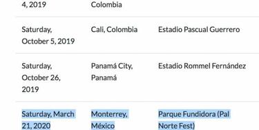 Daddy Yankee se destapa para Pa'l Norte 2020 y luego lo borra