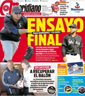 Portadas de la prensa deportiva